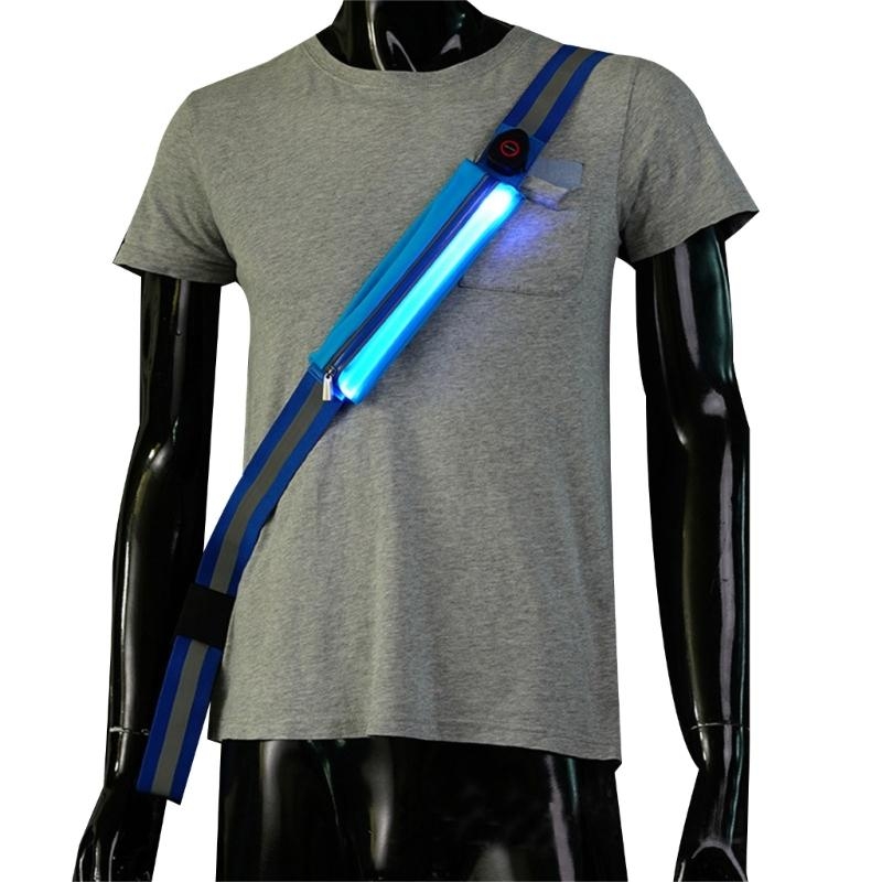 Running Gear Lights - T3LB odblaskowa szarfa LED o wysokiej