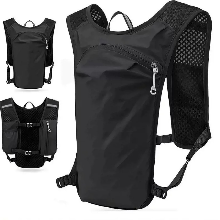 Running Hydration Vest - Lekka, szybkoschnąca kamizelka-hydratyzacyjna do biegania, wędrówek,