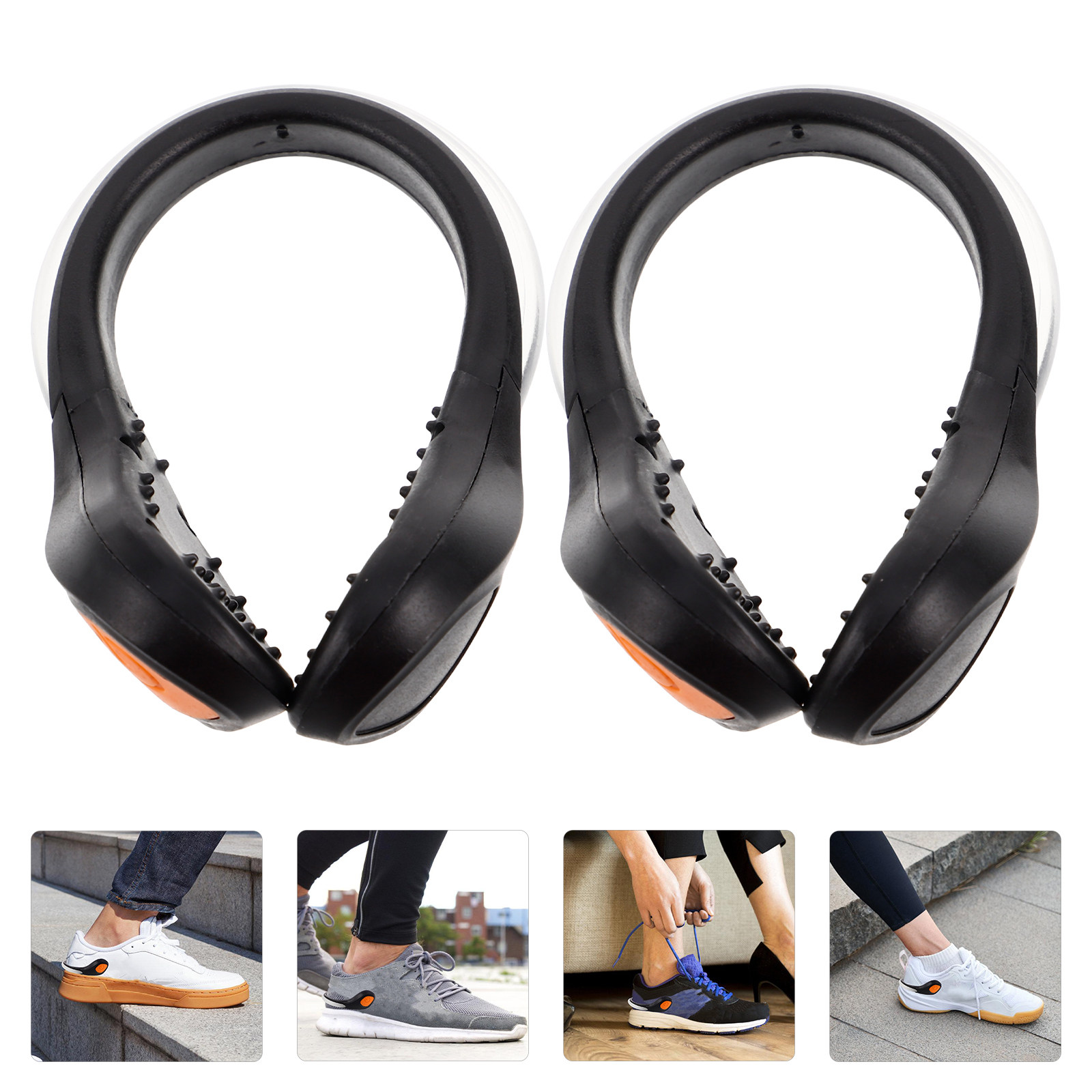 Running Gear Lights - 2 szt. LED-owe klipsy do butów,