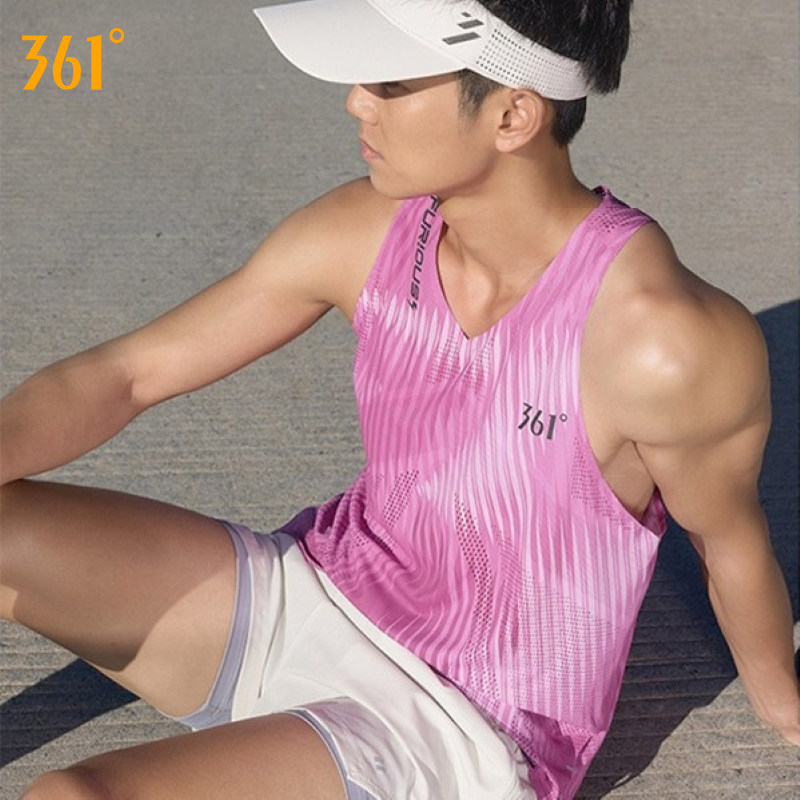 Running Hydration Vest - 361 Degrees Furious Męska Koszulka Sportowa
