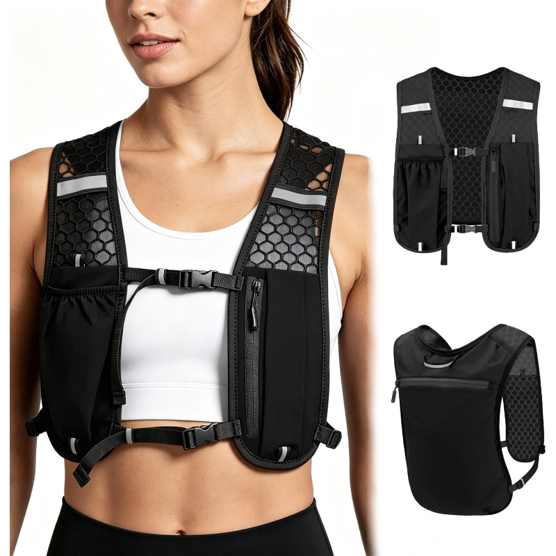 Running Hydration Vest - WOOJACK Lekka kamizelka do biegania z