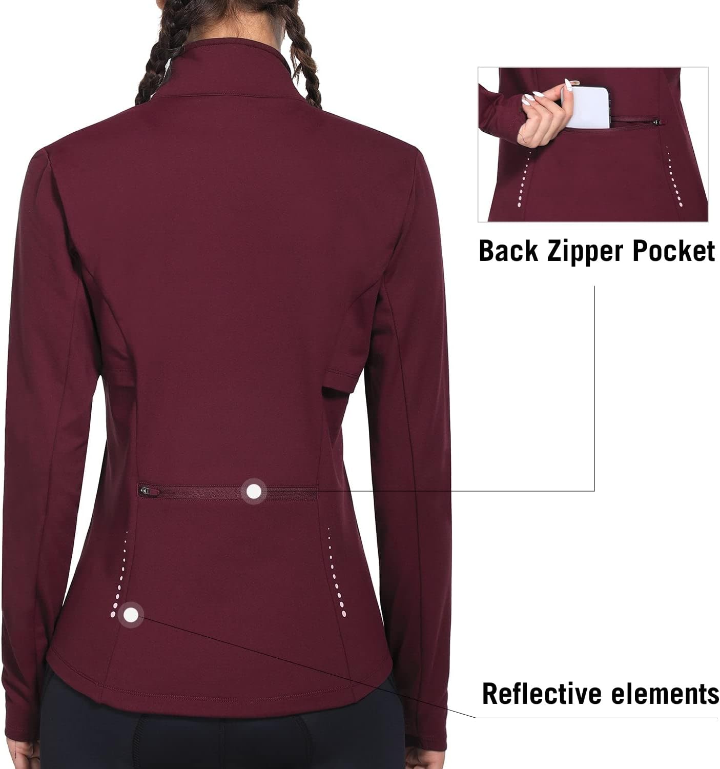 Damski zimowy, ocieplany, wodo – Running Gear Plus Size recenzja i cena