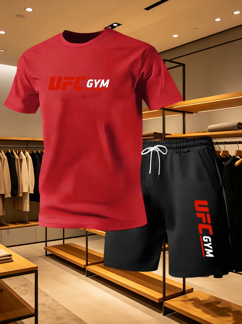 Męski zestaw: T-shirt i szorty – Running Gear Men recenzja i cena