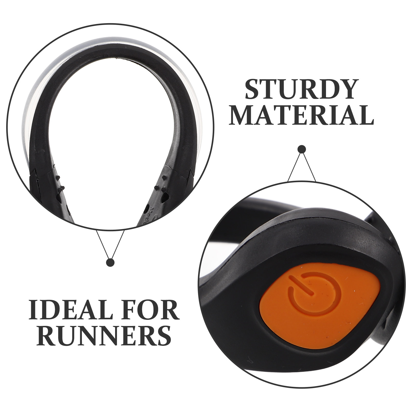 2 szt. LED-owe klipsy do butów – Running Gear Lights recenzja i cena