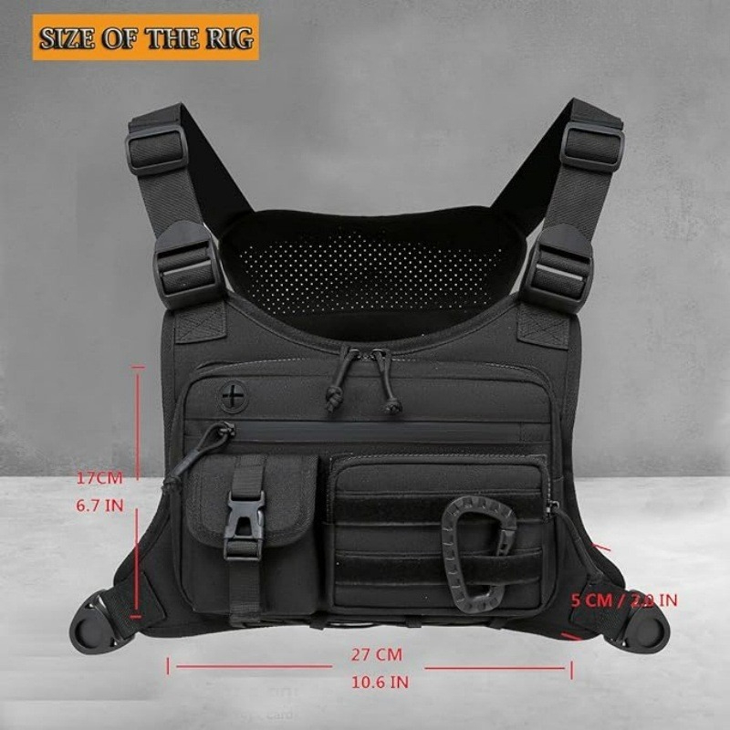 Taktyczna torba na klatkę pier – Running Hydration Vest recenzja i cena