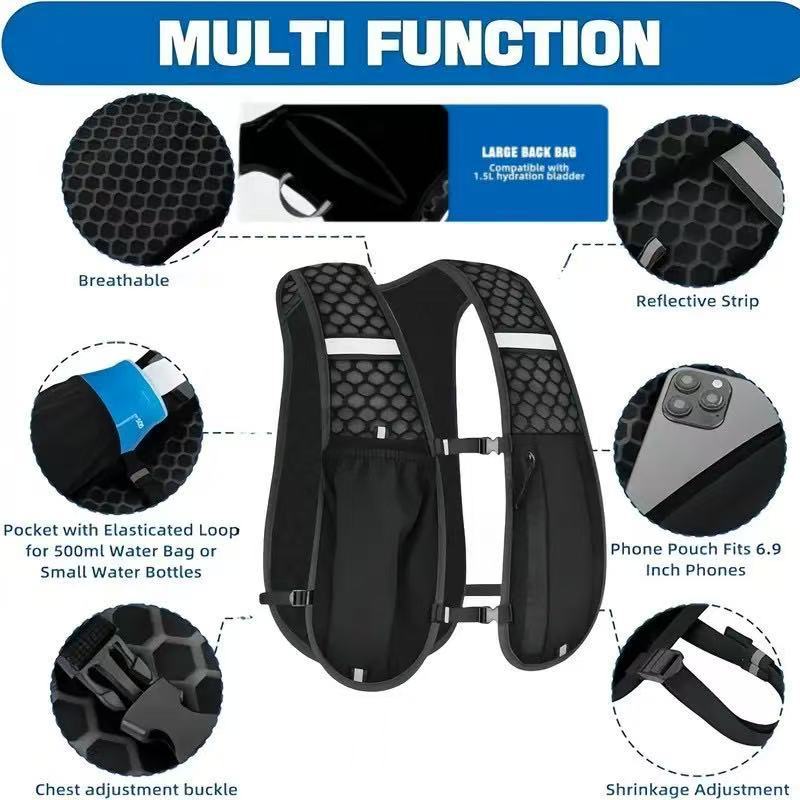 Unisexowa kamizelka do biegani – Running Hydration Vest recenzja i cena