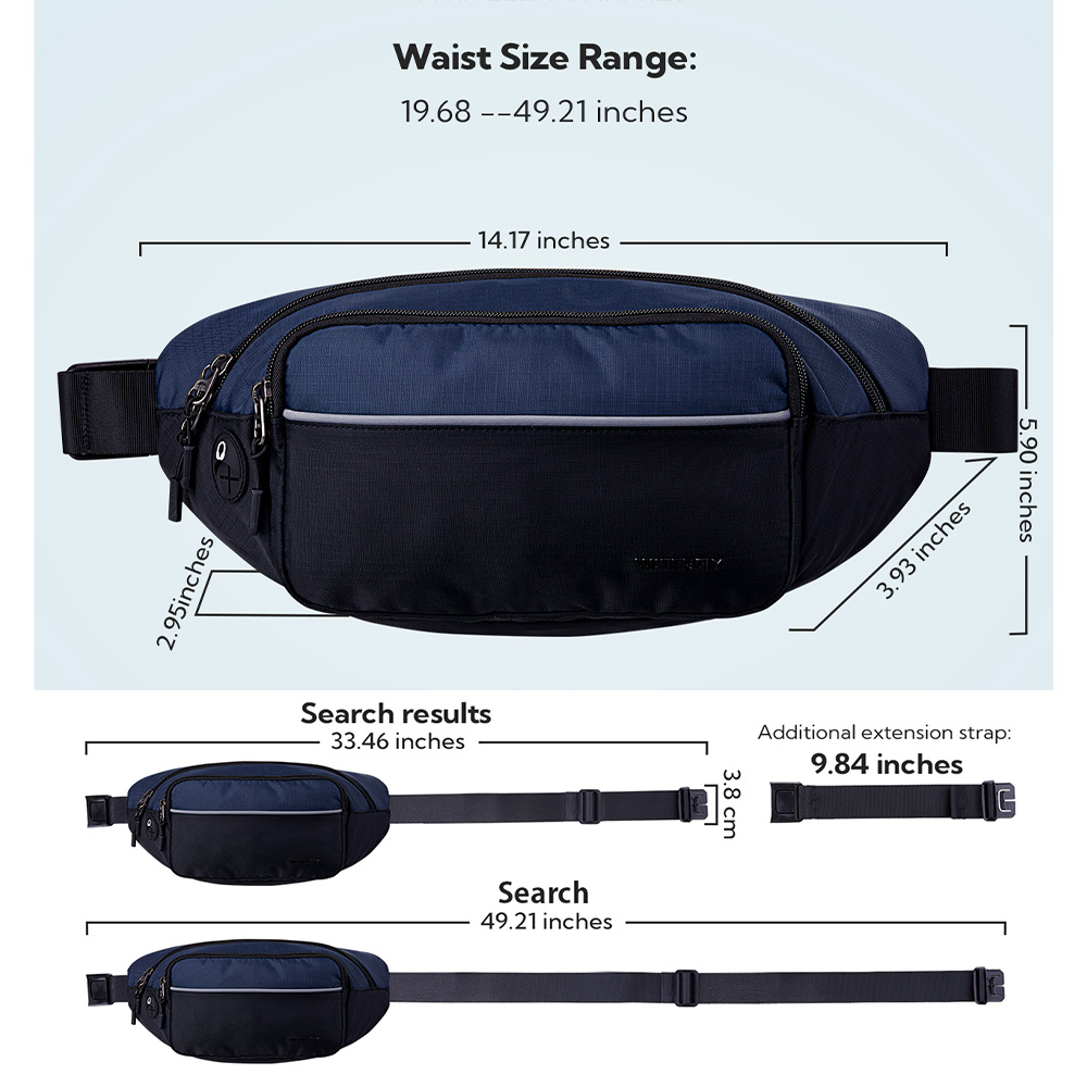 WATERFLY Fanny Pack Waist Bag  – Running Gear For recenzja i cena