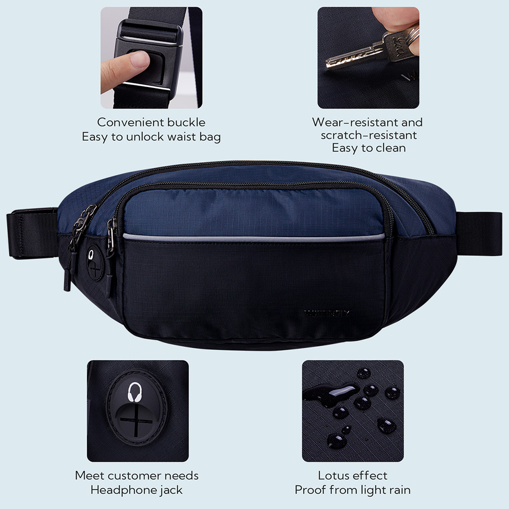 WATERFLY Fanny Pack Waist Bag  – Running Gear For recenzja i cena