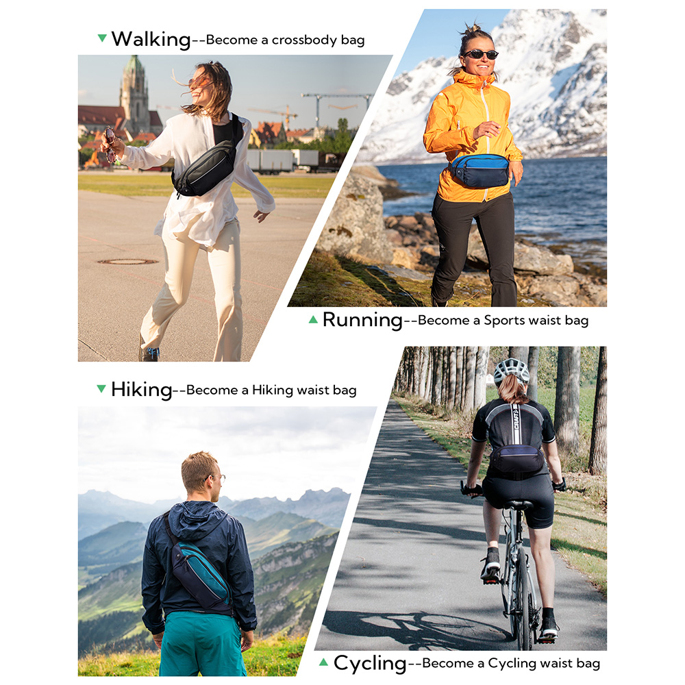 WATERFLY Fanny Pack Waist Bag  – Running Gear For recenzja i cena