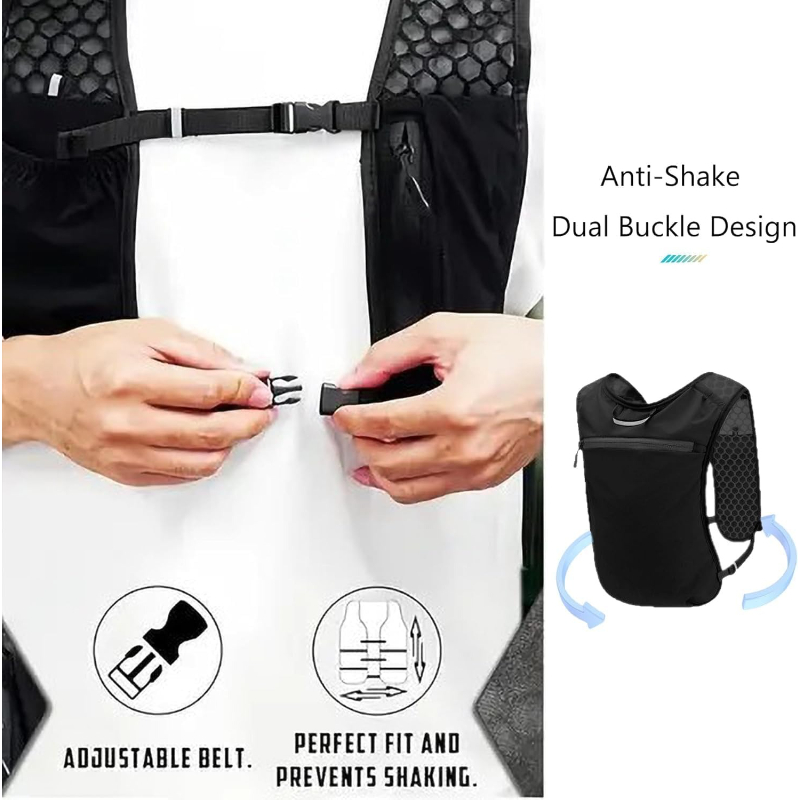 WOOJACK Lekka kamizelka do bie – Running Hydration Vest recenzja i cena