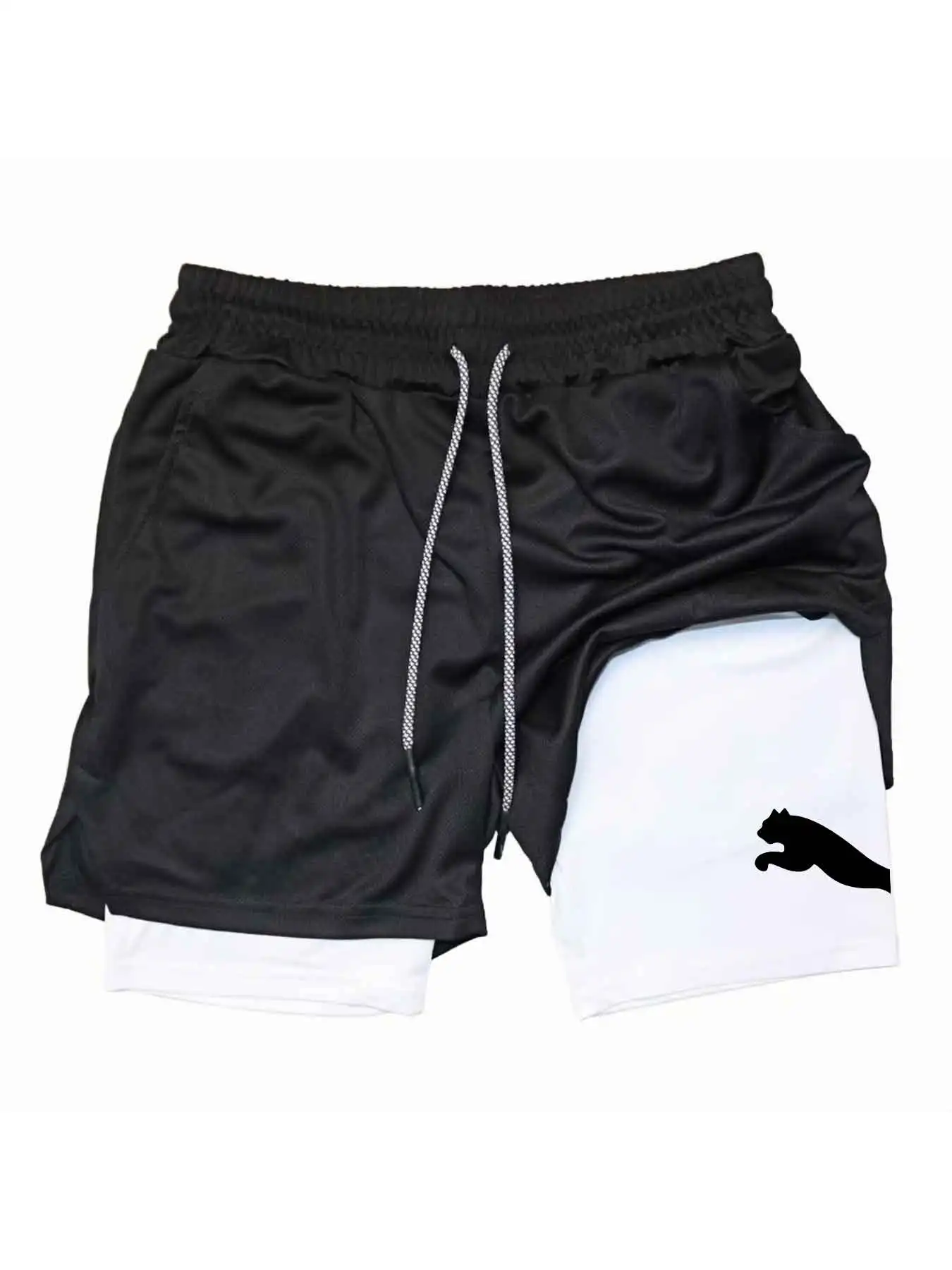 Drukowane spodenki sportowe 2w – Running Gear Men recenzja i cena