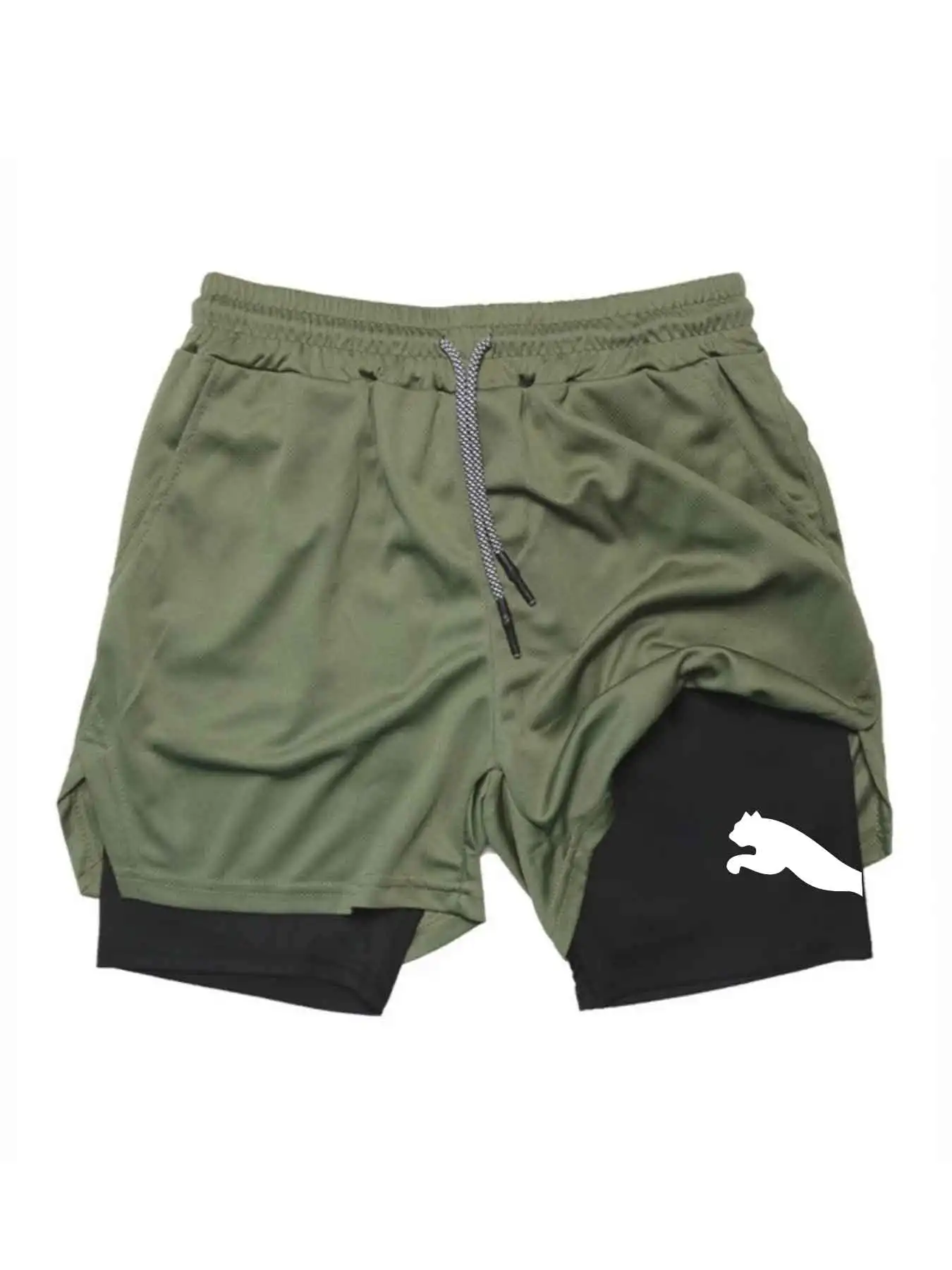 Drukowane spodenki sportowe 2w – Running Gear Men recenzja i cena